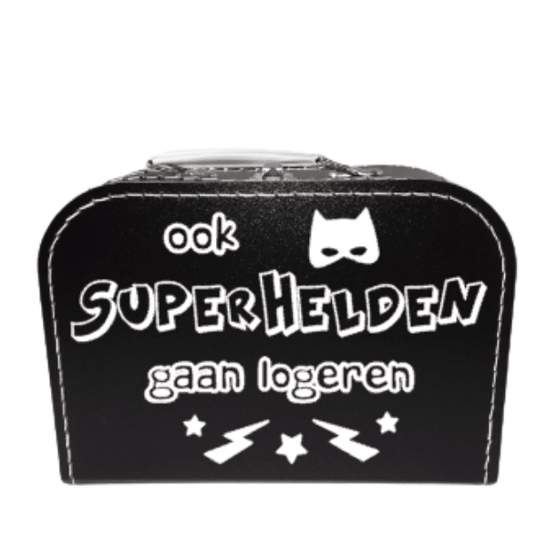 Kinderkoffer gaat logeren