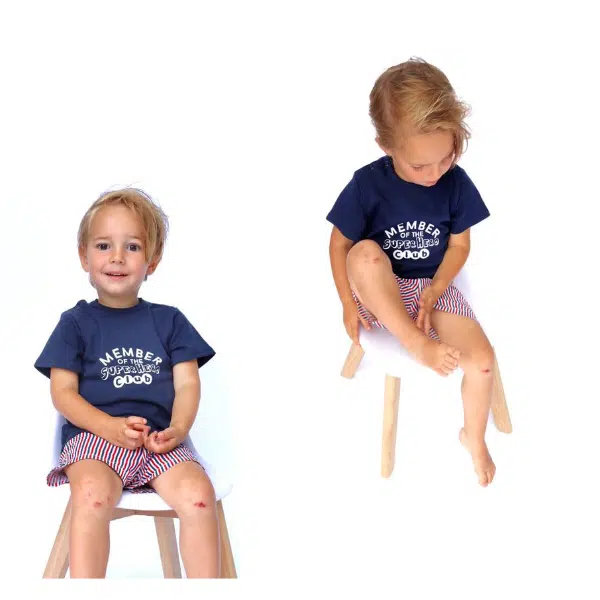 T-shirt kind Member of the Superhero Club - Afbeelding 2