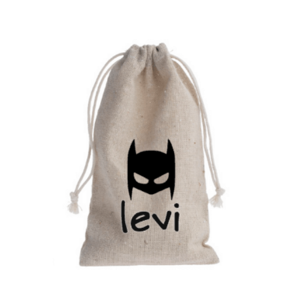 traktatiezakje batman masker met naam