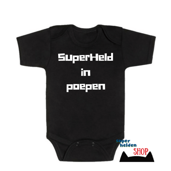 Romper superheld in poepen