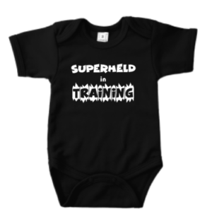 Romper Superheld in Training