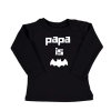 baby shirt papa is batpapa