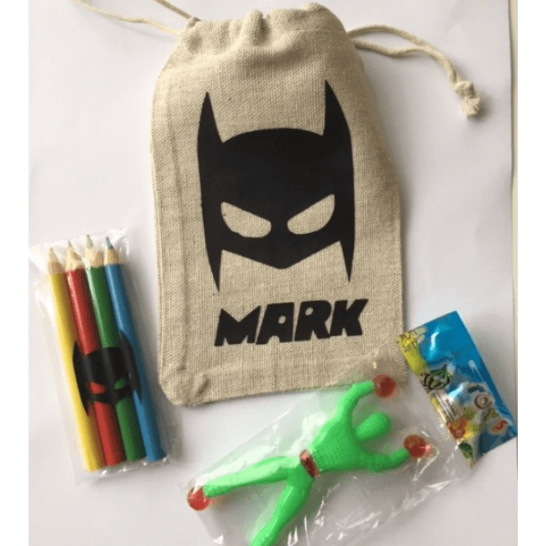 traktatiezakje batman met naam