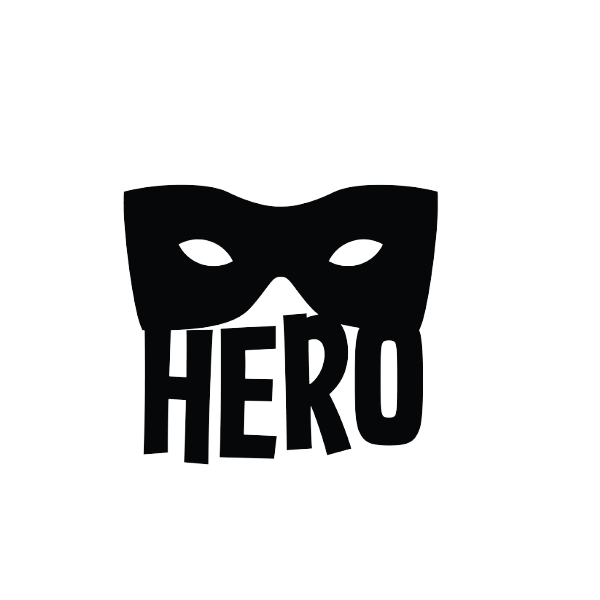 Muursticker superhero masker 2