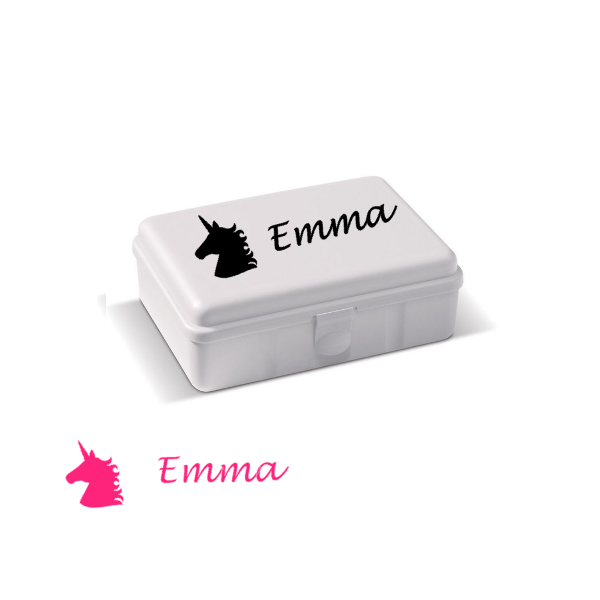 broodtrommel sticker unicorn