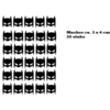 sticker masker batman traktatie diy