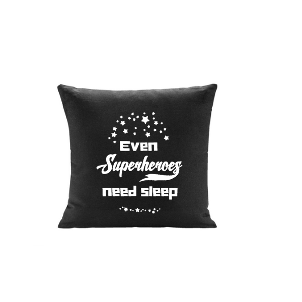 kussen superhero need sleep