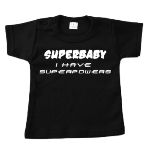 babyshirt kraamkado superbaby superpowers