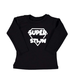 Alternative view of baby shirt Superboy met naam