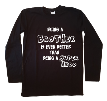 Kids shirt being a brother