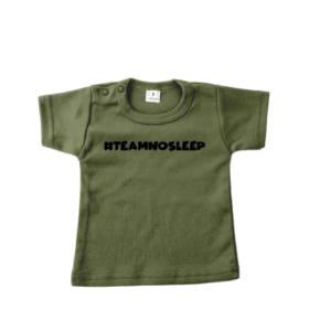 Alternative view of Baby shirt team no sleep