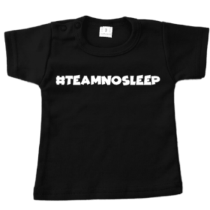 Baby shirt team no sleep