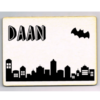 kaart skyline batman met naam
