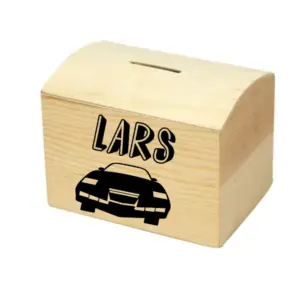 spaarpot raceauto met naam