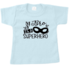 tshirt my bro is a superhero blauw