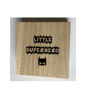 Geboorte box little superhero