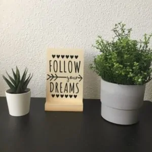 kaart follow your dreams woonkaart