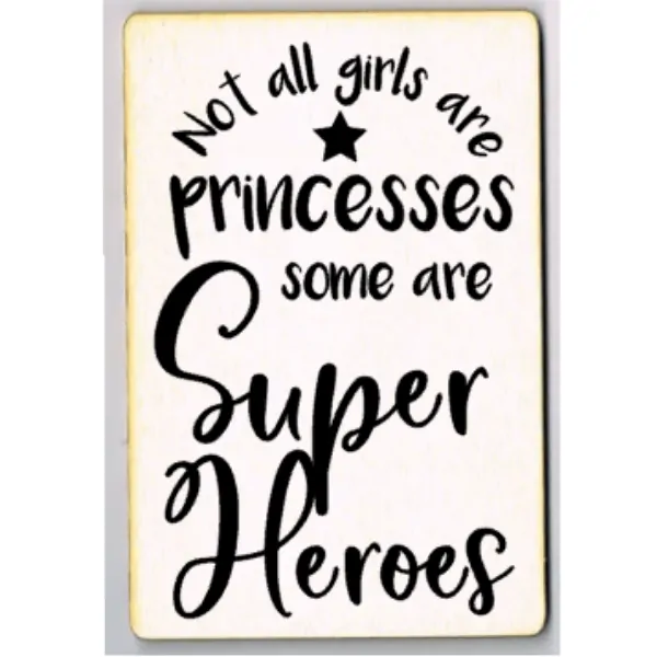 kaart not all girls are princesses