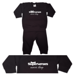 pyjama superheroes never sleep