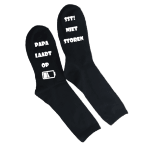sokken papa laadt op