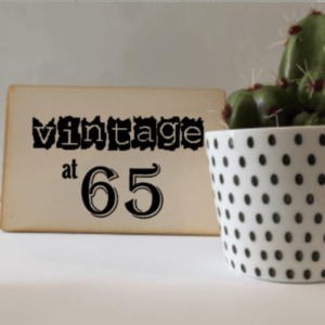 kaart vintage verjaardag