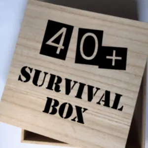 40+ survival box kadobox leeftijd