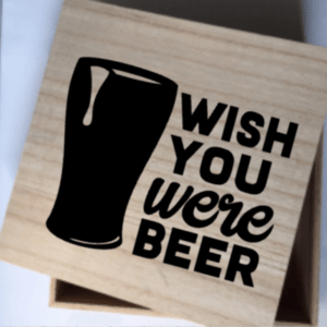 afscheid bierliefhebber wish you were beer
