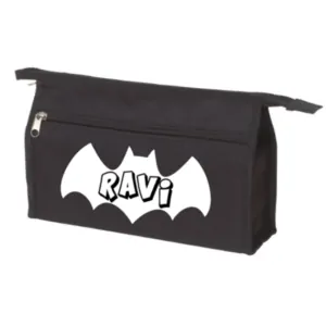 toilettas vleermuis batman met naam