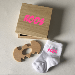 babysokjes met naam