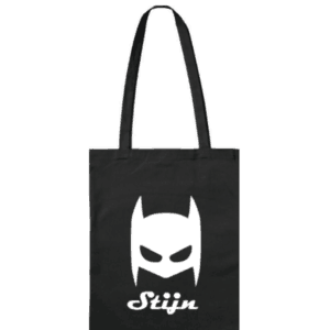 katoenen tas Batman met naam