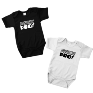 romper set Dynamic Duo Tweeling Twins