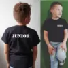 kids shirt crew met naam