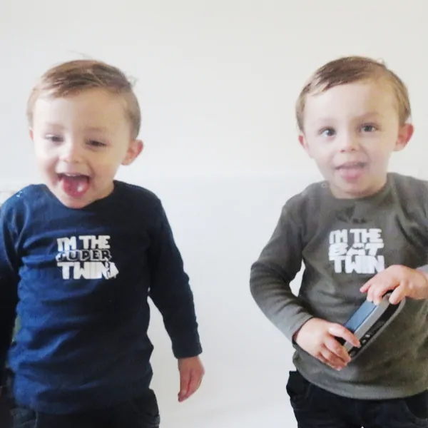 baby shirt battwin supertwin