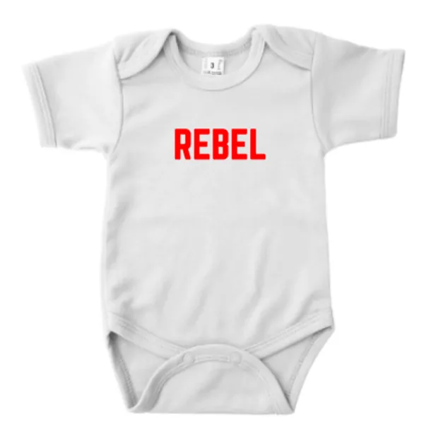 romper Rebel baby kraamkado