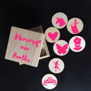 Memory unicorn en prinses