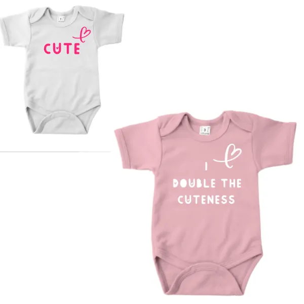 romper cute tweeling