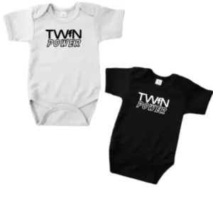 twinromper twinpower tweeling romper set