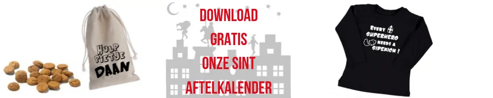 Sinterklaas gratis aftelkalender