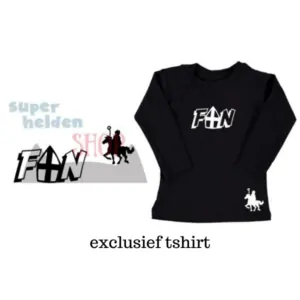 strijkapplicatie sinterklaas fan