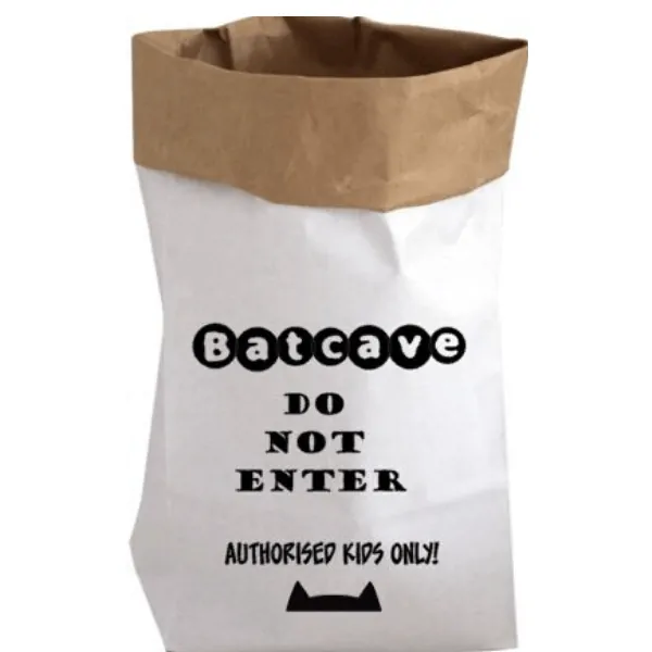 paperbag Batcave
