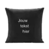 kussen met eigen tekst