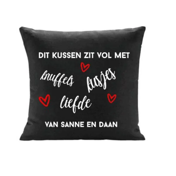 kussen vol liefde
