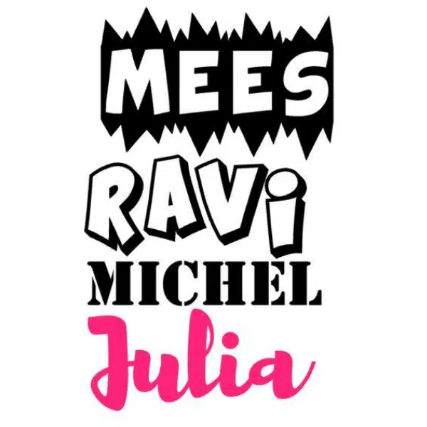 kinder tshirt met naam - Afbeelding 4