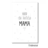 Kadokaartje voor de liefste mama