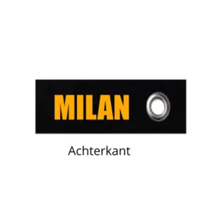 Alternative view of Vilten Sleutelhanger logo batman met naam