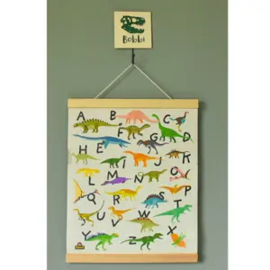 kapstok dino met naam superheldenshop