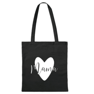 Alternative view of Katoenen tas hart mama oma