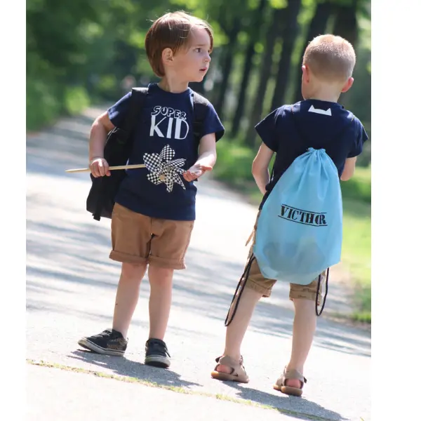 Baby shirt superboy - Afbeelding 5