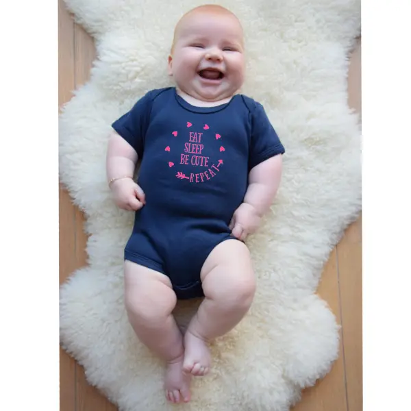 Eat sleep be cute Repeat