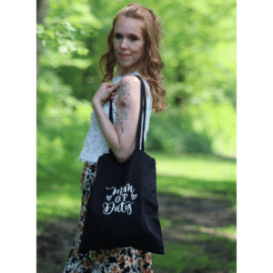 Katoenen tas Mom off duty